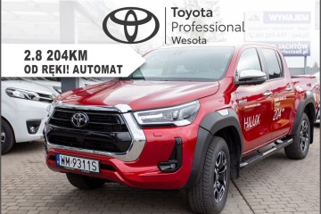 Czerwony Hilux Od ręki! Wyprzedaż!  Executive Czerwony